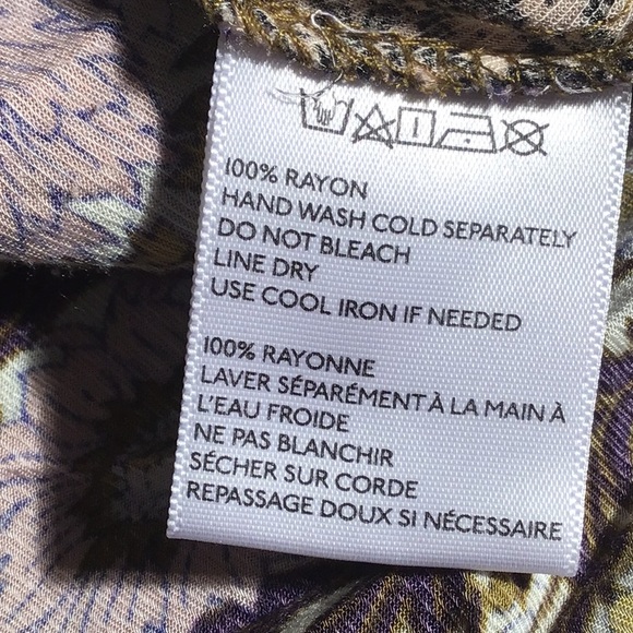 Kimchi Blue short skort floral pattern pockets M - Picture 5 of 5